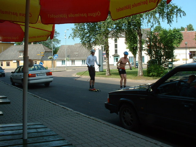 Summer skiing - Otepaa