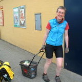 Wheelie good shopping basket