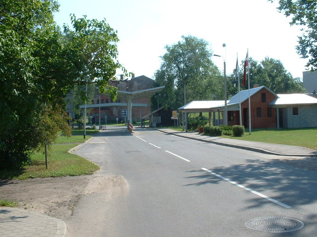 Border post - Valga/Valka