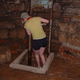 Entering dungeon - Cesis castle