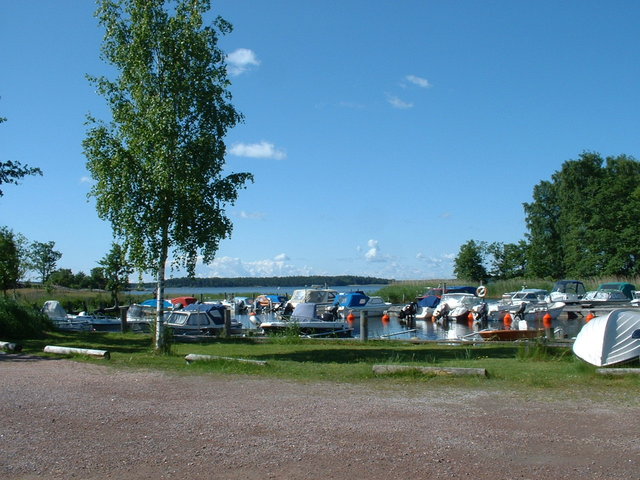 View from Nykopping campsite
