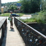 'Padlock' bridge - Vilnius
