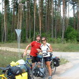 At border with Burke and Lizzie