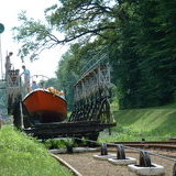 Eblag - Ostrada Canal boat slipway   No2