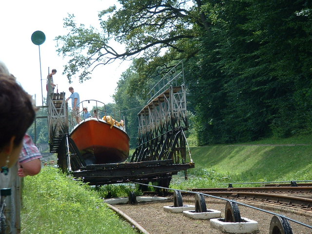 Eblag - Ostrada Canal boat slipway   No2