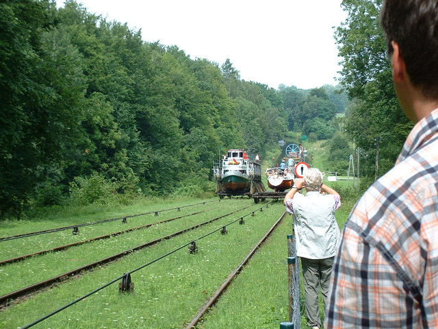 Eblag - Ostrada Canal boat slipway   No4