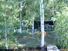 Hut complex from jetty - Vuolenkoski
