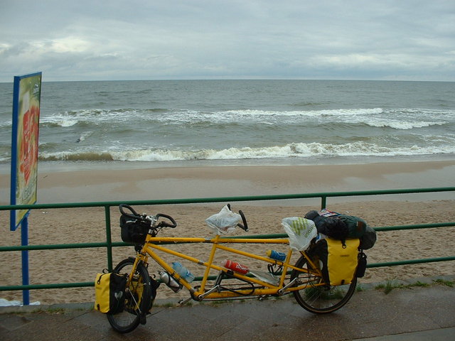 Edgar at seaside - North poland