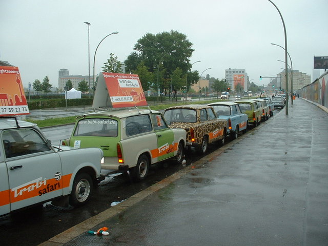 Trabants for hire - Berlin