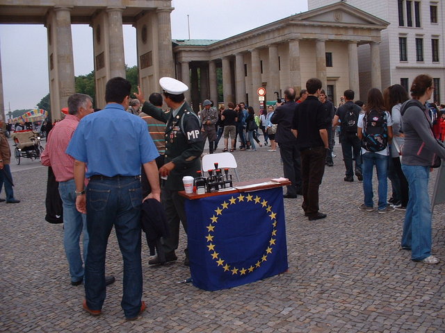 Passport control - Berlin