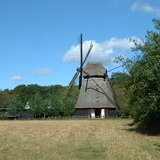 Thatched windmill, open air museum - Odense